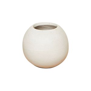 Round Ceramic Bud Vase
